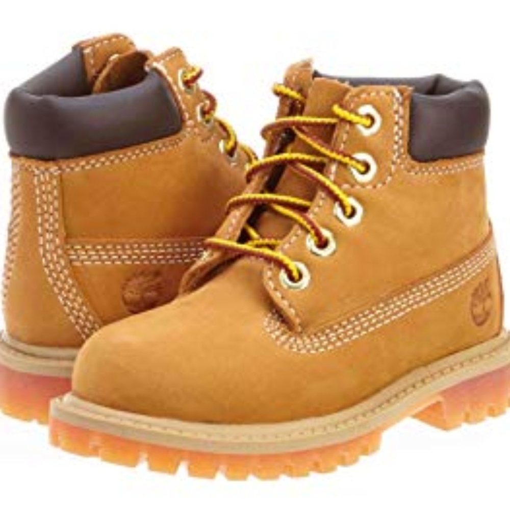 TIBERLAND 6 INCH PREMIUM WHEAT BOOT TODDLERS 8
